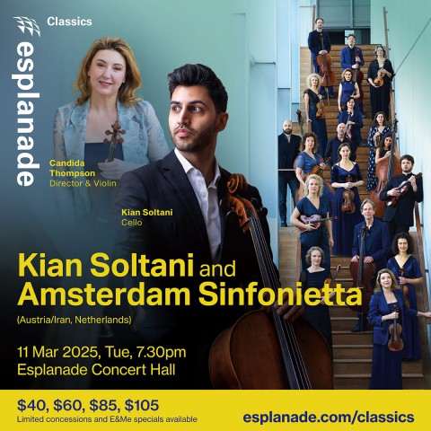 Kian Soltani and Amsterdam Sinfonietta