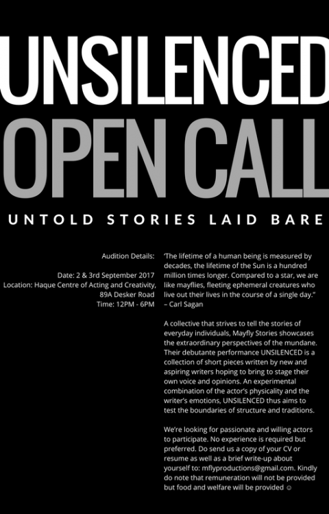 UNSILENCED Open Call
