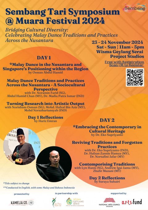 Sembang Tari Symposium @ Muara Festival 2024