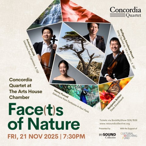 Face(t)s of Nature, by Concordia Quartet