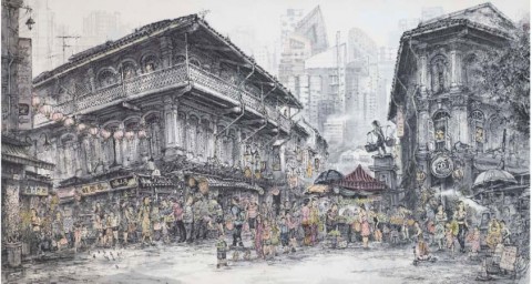 Forever | 人长久 Ink Paintings by Tung Yue Nang