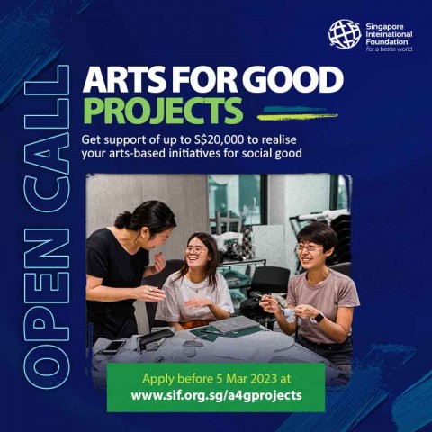 Open Call: Arts for Good Projects 2023