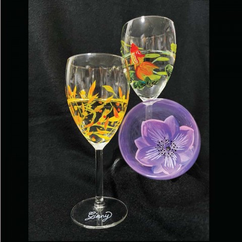 Wine Glass Painting Workshop