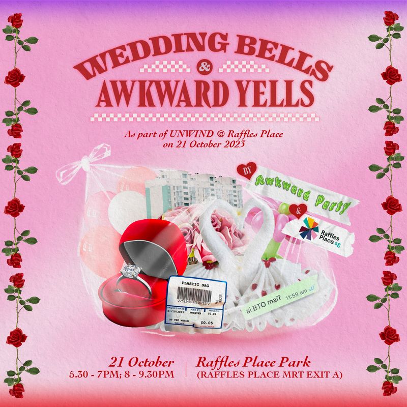 Wedding Bells & Awkward Yells- Arts Republic | Arts Events Singapore