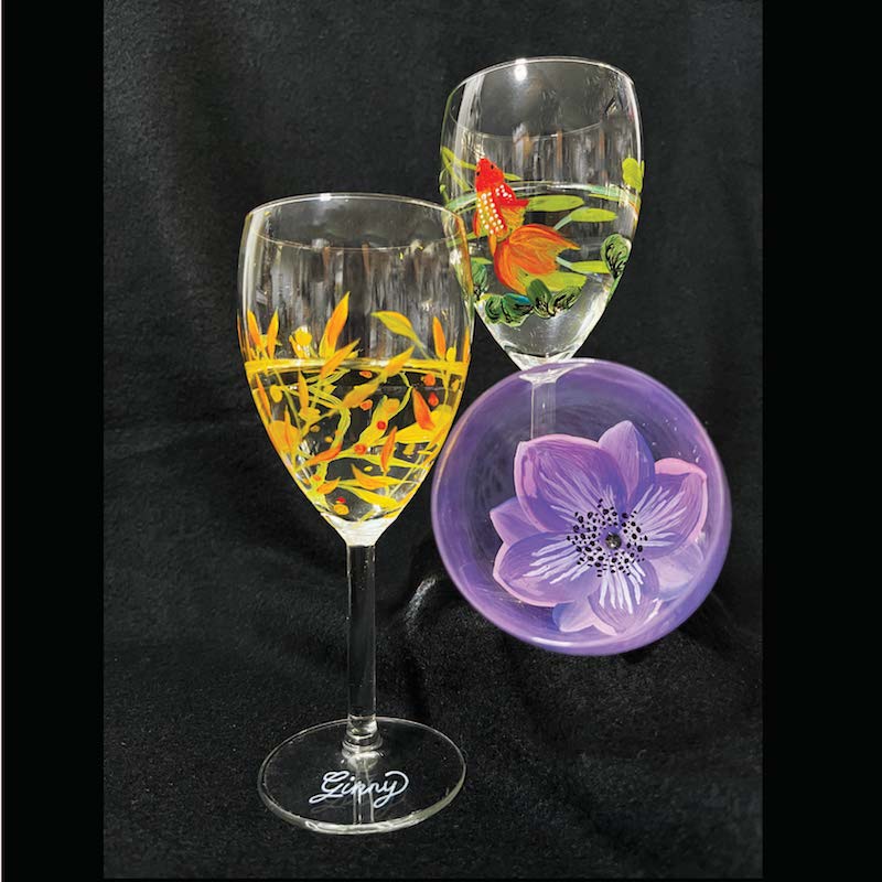 Wine Glass Painting Arts Republic Arts Events Singapore