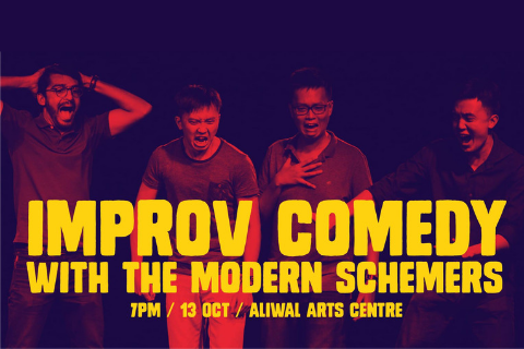 Improv Comedy with The Modern Schemers at Lit Up 2018