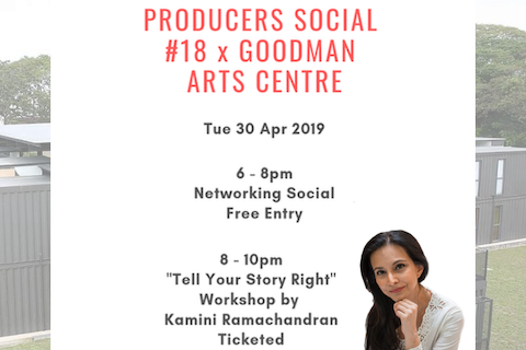 Producers Social #18 x Goodman Arts Centre