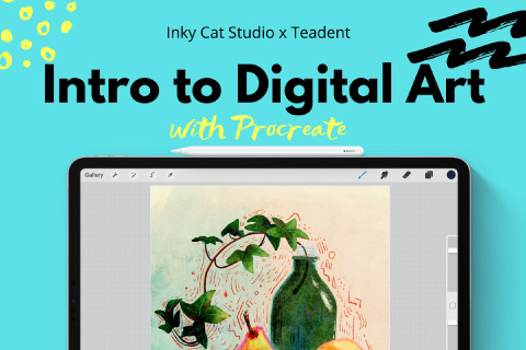 Introduction to Digital Art with Procreate by Inky Cat Studio