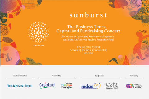 Sunburst: The Business Times - CapitaLand Fundraising Concert