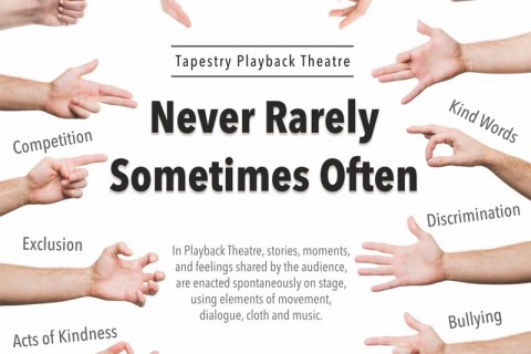 Never Rarely, Sometimes Often - a Playback Theatre performance.