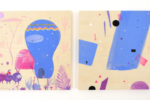 Two Worlds, and the Spaces Between