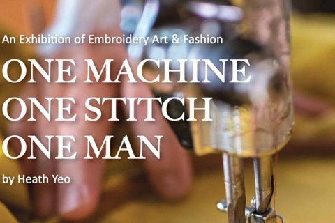 One Machine, One Stitch, One Man - An Exhibition of Embroidery Art & Fashion