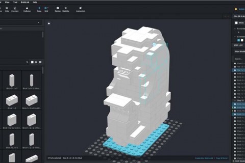 ArchiCraft: Digital Art and Architecture using LEGO Bricks 
