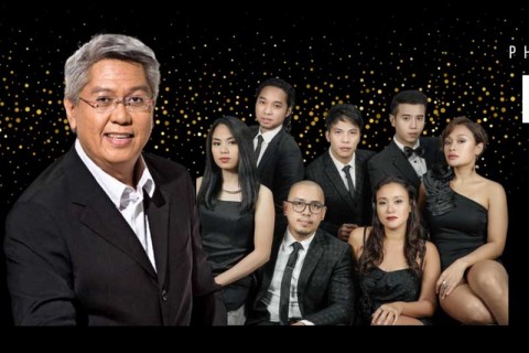 Ryan Cayabyab with the Ryan Cayabyab Singers - Live in Singapore