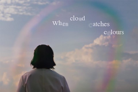 When cloud catches colours