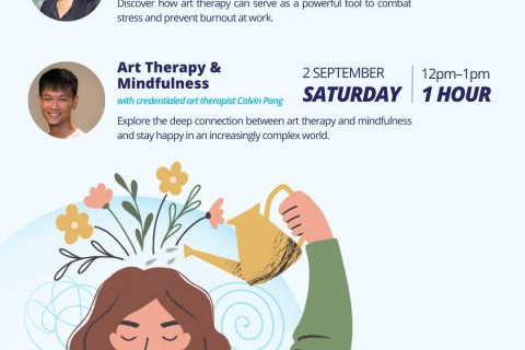 The Red Pencil (Singapore)’s FREE Art Therapy Lunchtime Talks 