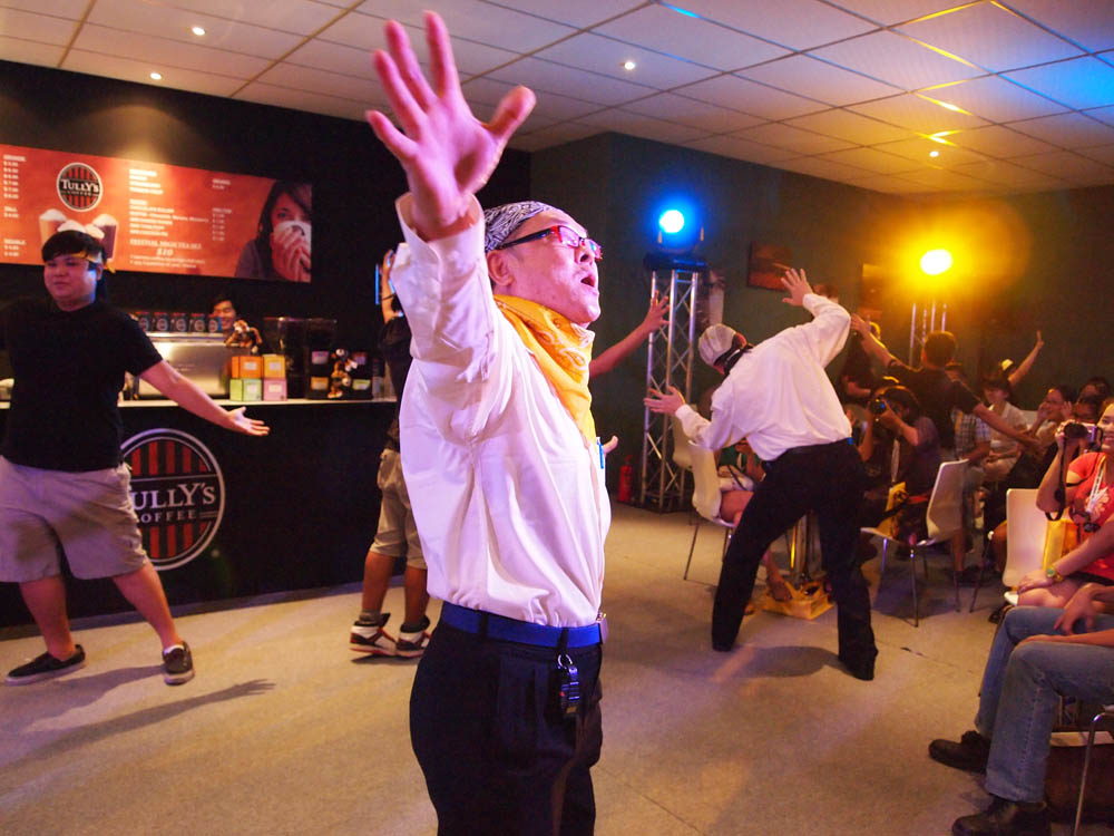 getting creative feeling hot at the festival village 1