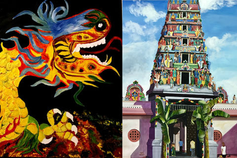 'Spaces of Sanctity: Sacred Monuments of Singapore in Fine Art'