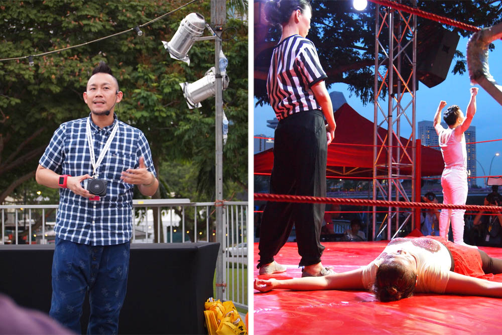 getting creative feeling hot at the festival village 4