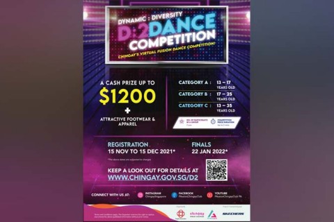 Groove and dance with Chingay50's D:2 Dance Competition