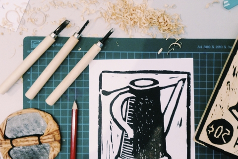 Family Fun with Print-Making!