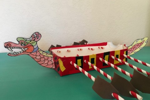 A Tradition: Dragon Boat Stationery Tray
