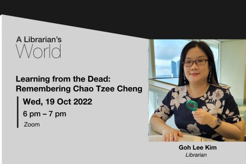 A Librarian's World: Remembering Chao Tzee Cheng