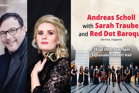 Andreas Scholl with Sarah Traubel and Red Dot Baroque