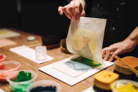 Carving Narratives: Japanese Woodblock Printing Workshop