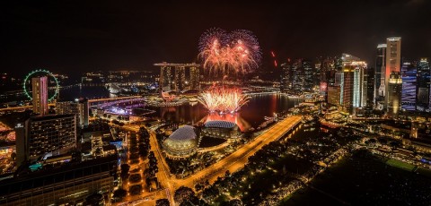 Marina Bay Singapore Countdown 2018