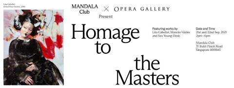 Mandala Club x Opera Gallery Present Homage to the Masters