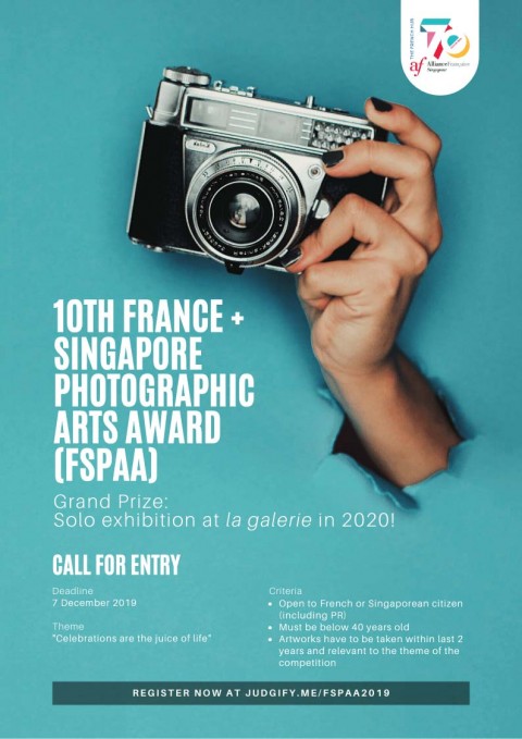 10th France + Singapore Photographic Arts Award (FSPAA)