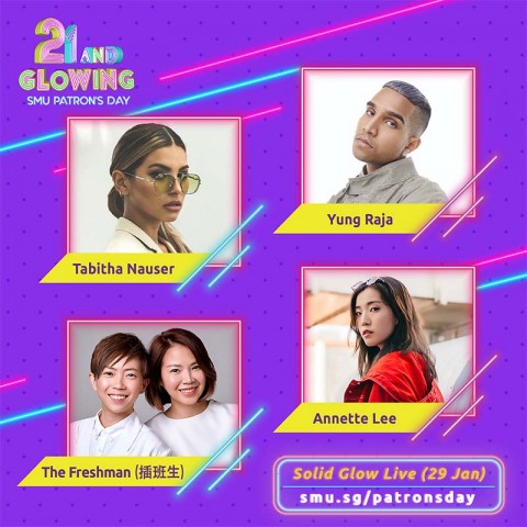 SMU Patron's Day 2021: Solid Glow Live