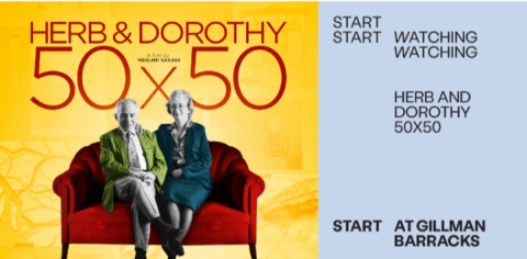 Herb and Dorothy 50X50 (Film Screening)