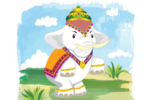 Airavata and his Mammoth Task