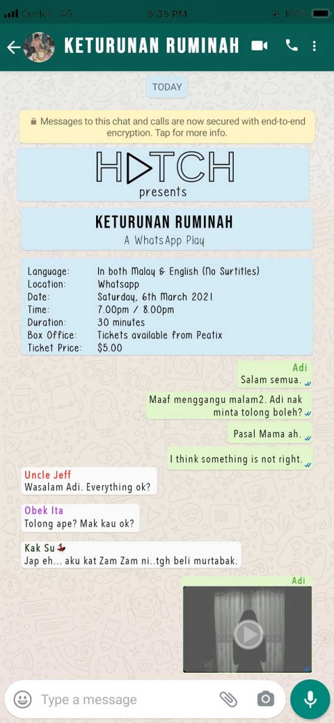 Keturunan Ruminah (Ruminah’s Family)