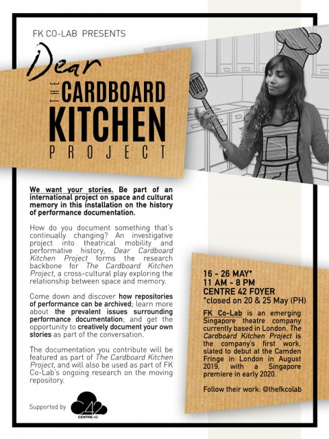 Dear Cardboard Kitchen Project