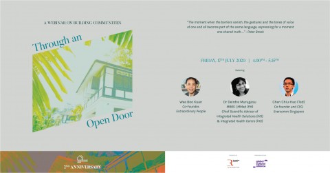 Through An Open Door: A Webinar on Building Communities