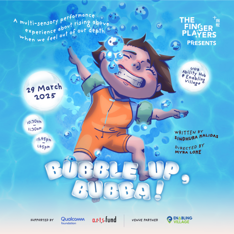 Bubble Up, Bubba! - An Accessible, Intimate, and Interactive Puppetry Performance