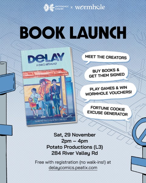 Book Launch | DELAY: A Comics Anthology