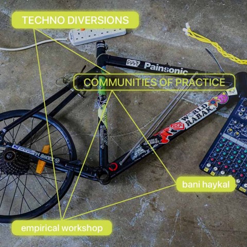 Metal Machine Mischief (or how to make noise music with bicycles). Workshop led by artist bani haykal