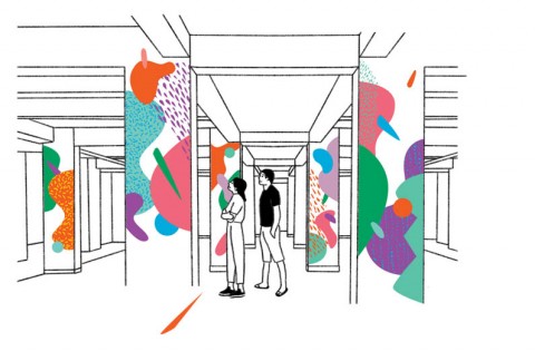 Both Sides, Now - Public Arts Installation