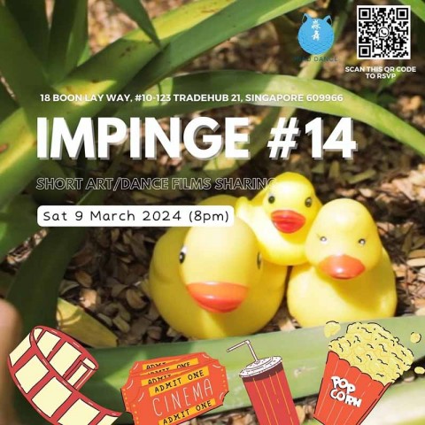 IMPINGE #14: Art & Dance Films Sharing (Free Admission) 
