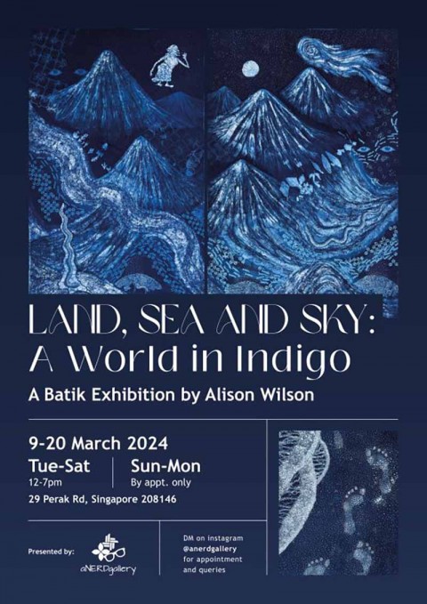 Land, Sea & Sky: A World in Indigo
