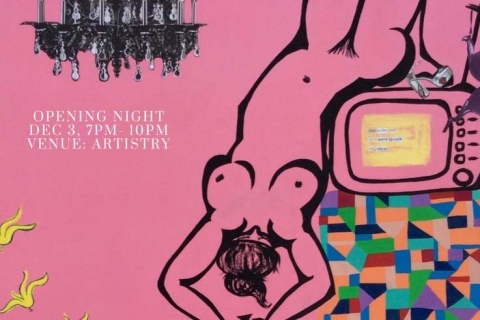 The Topless Liberation Front: A debut solo exhibition by Bhavna Shivayogimath