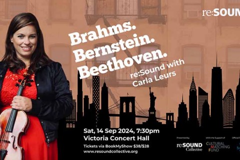 Brahms. Bernstein. Beethoven. re:Sound with Carla Leurs