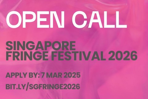 Open call for Singapore Fringe Festival 2026