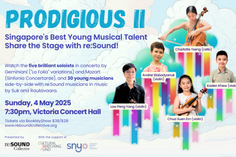 Prodigious II - Singapore's Best Young Musical Talent Share the Stage with re:Sound