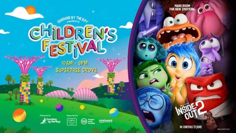 Children's Festival featuring Disney and Pixar's Inside Out 2 以《脑筋急转弯2》为主题的滨海湾花园儿童节